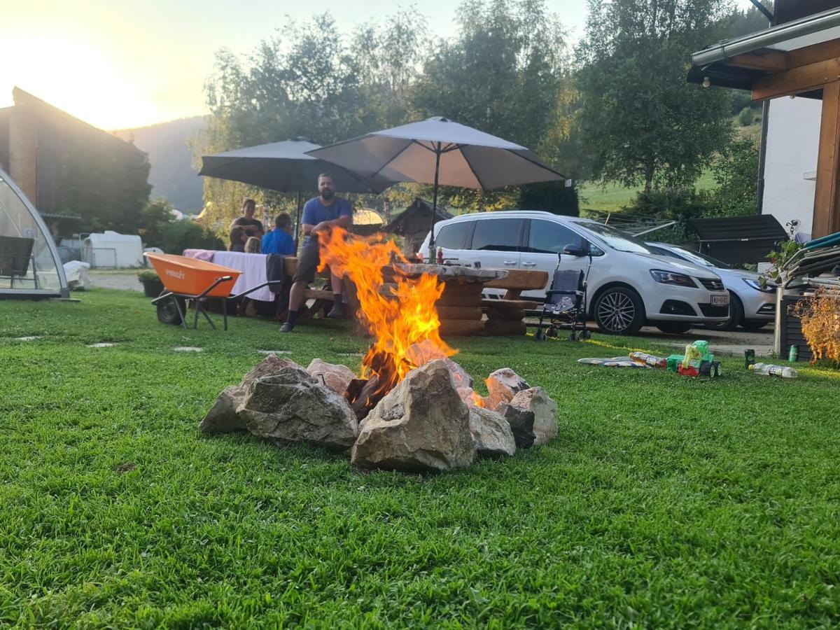 Schone Ferienwohnung Im Naturpark Grebenzen Sankt Lambrecht Esterno foto