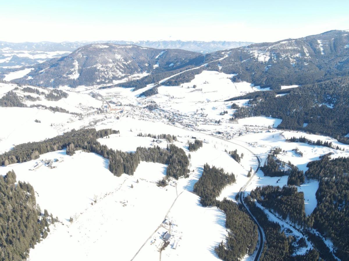 Schone Ferienwohnung Im Naturpark Grebenzen Sankt Lambrecht Esterno foto